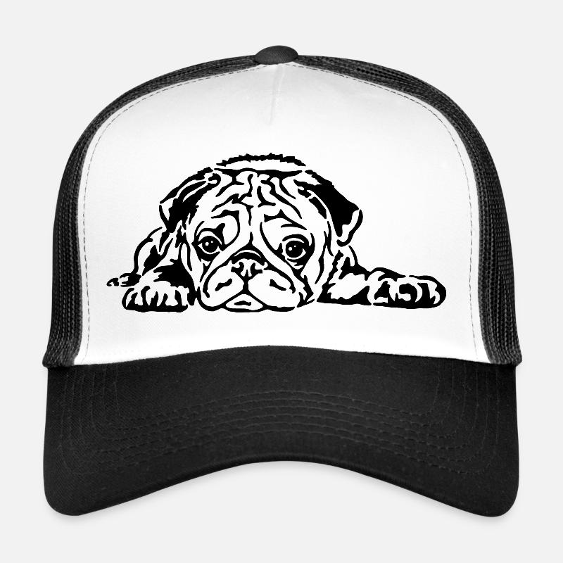 Carlin couché Casquette trucker 