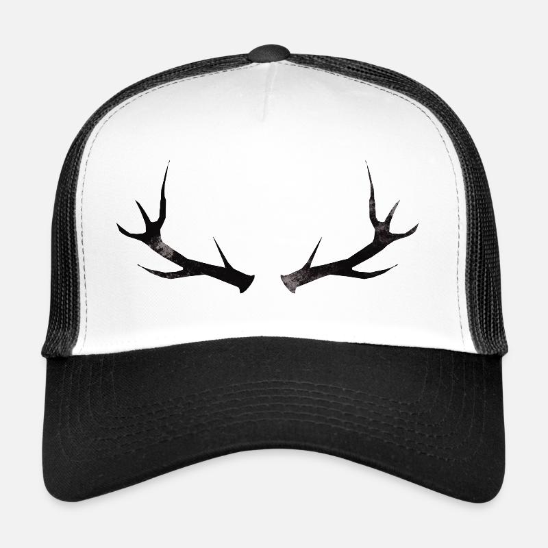 Hannibal - Casquette trucker  - blanc/noir