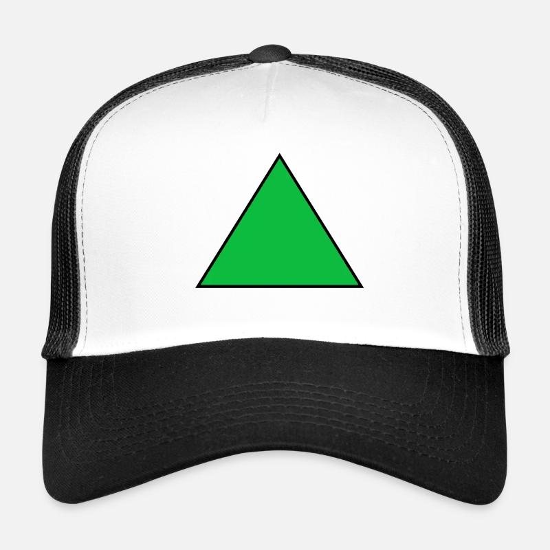 Verde triangolo Cappellino sportivo
