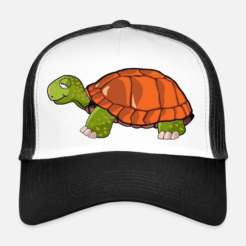 turtle drawing Trucker Cap