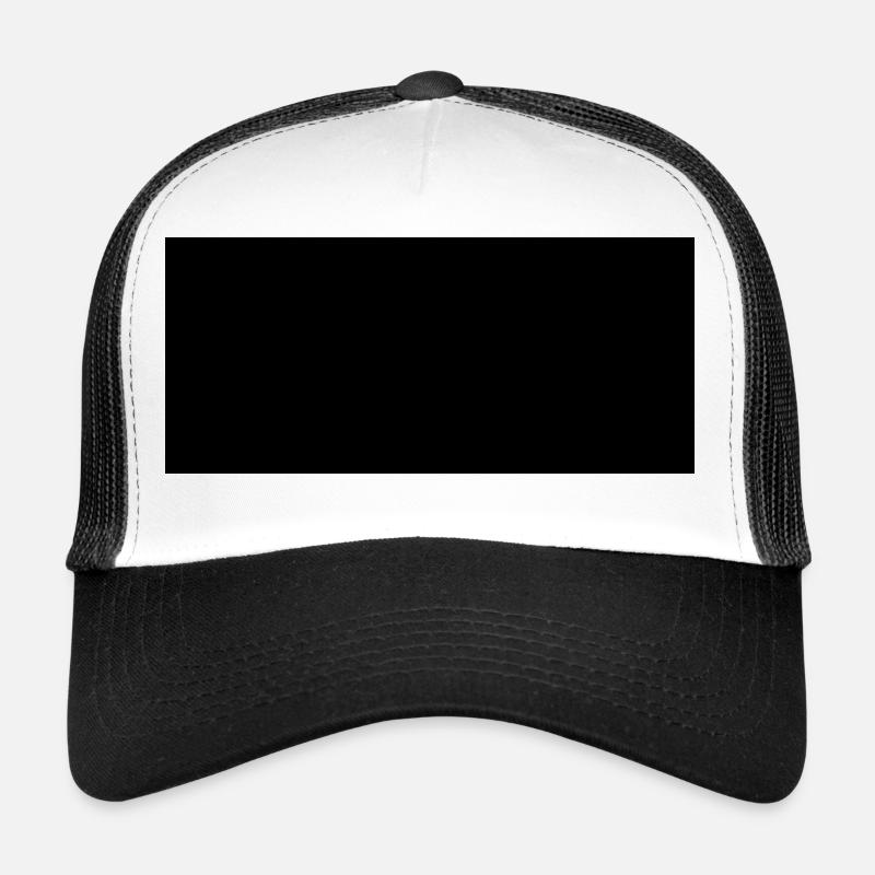 Black Trucker Cap