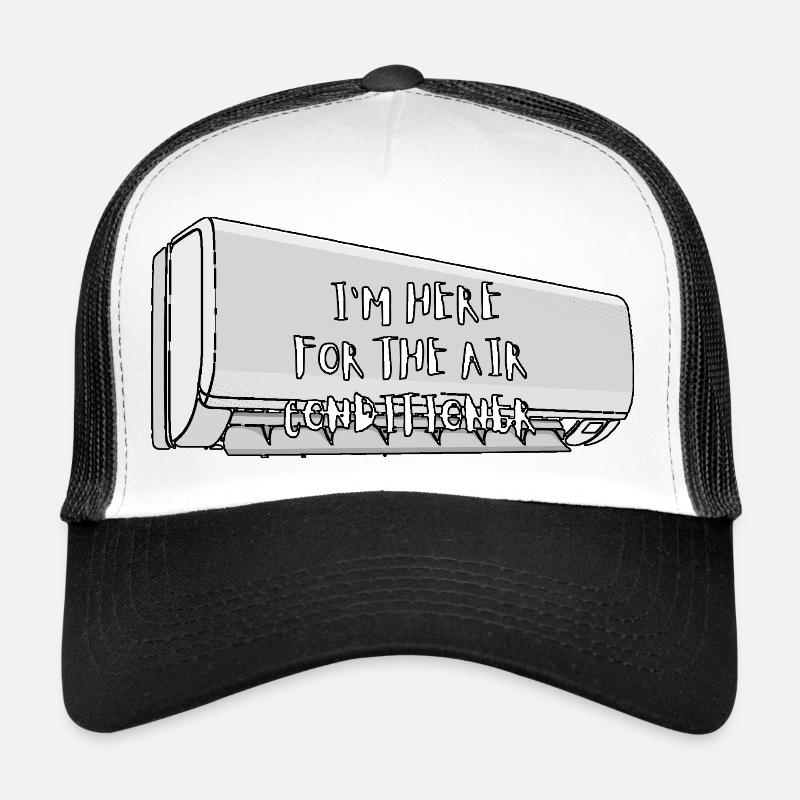 I'm here for the Air Conditioner - Trucker Cap - white/black