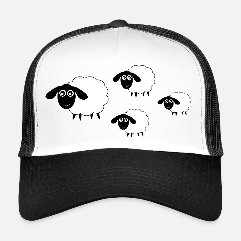 Schafe Schäfchen Lamm Trucker Cap