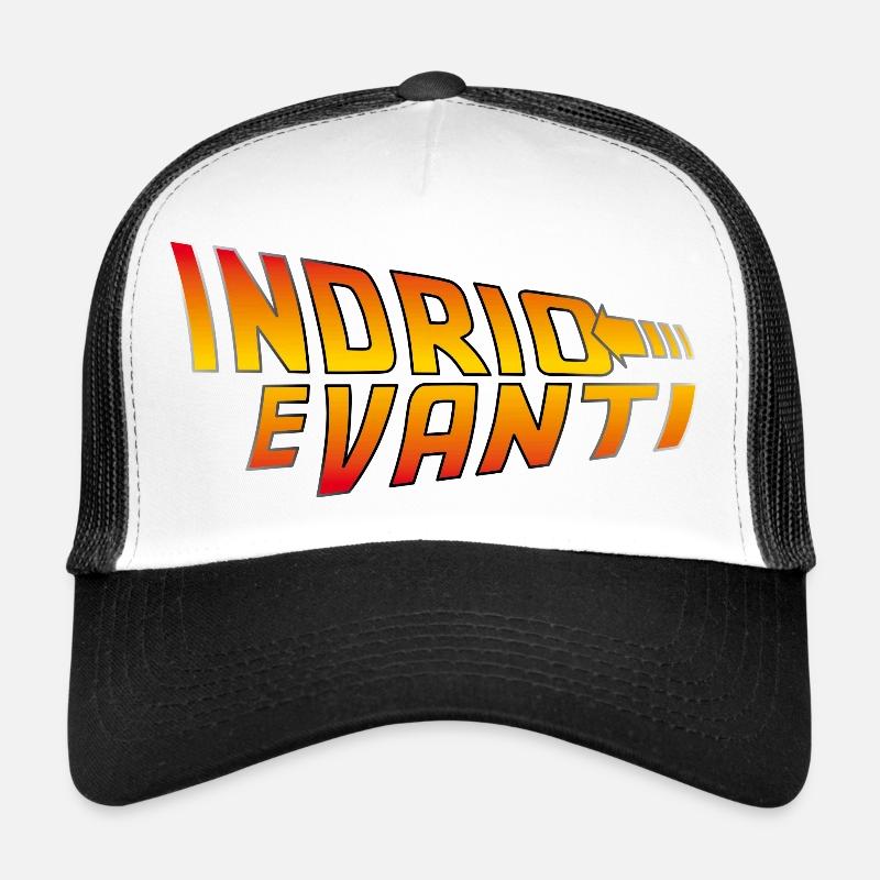 Indrio e vanti - aller et venir - Casquette trucker  - blanc/noir