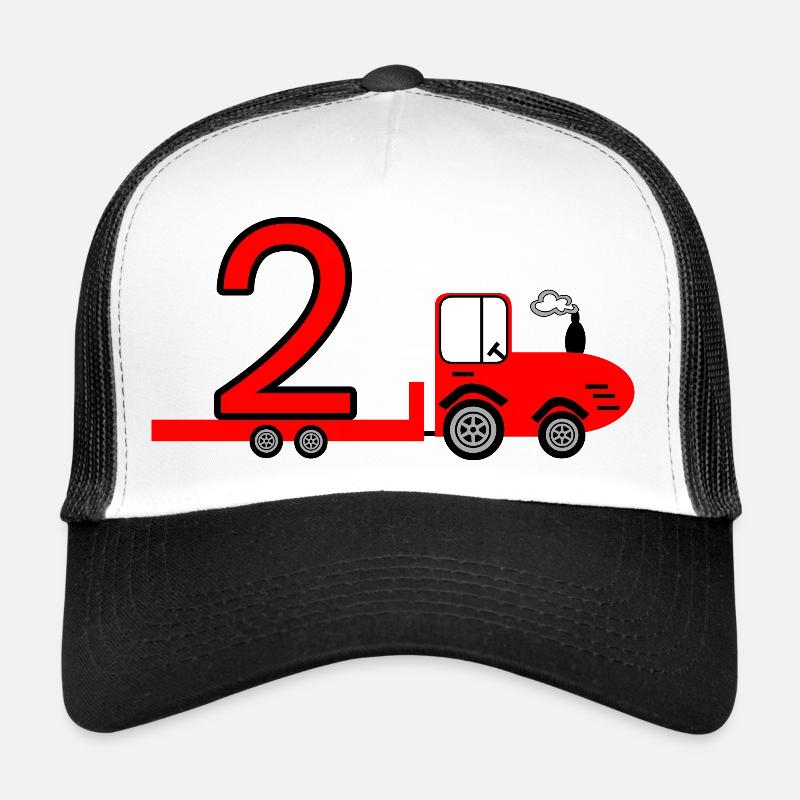 Tractor - Trucker Cap - white/black