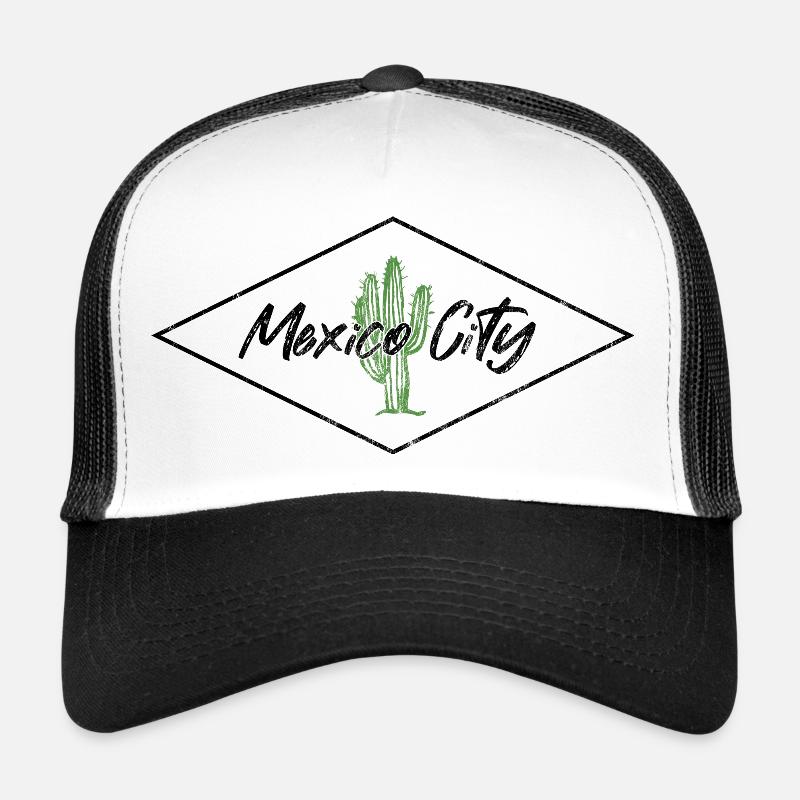 Œuvres d’art du cactus à Mexico Casquette trucker 
