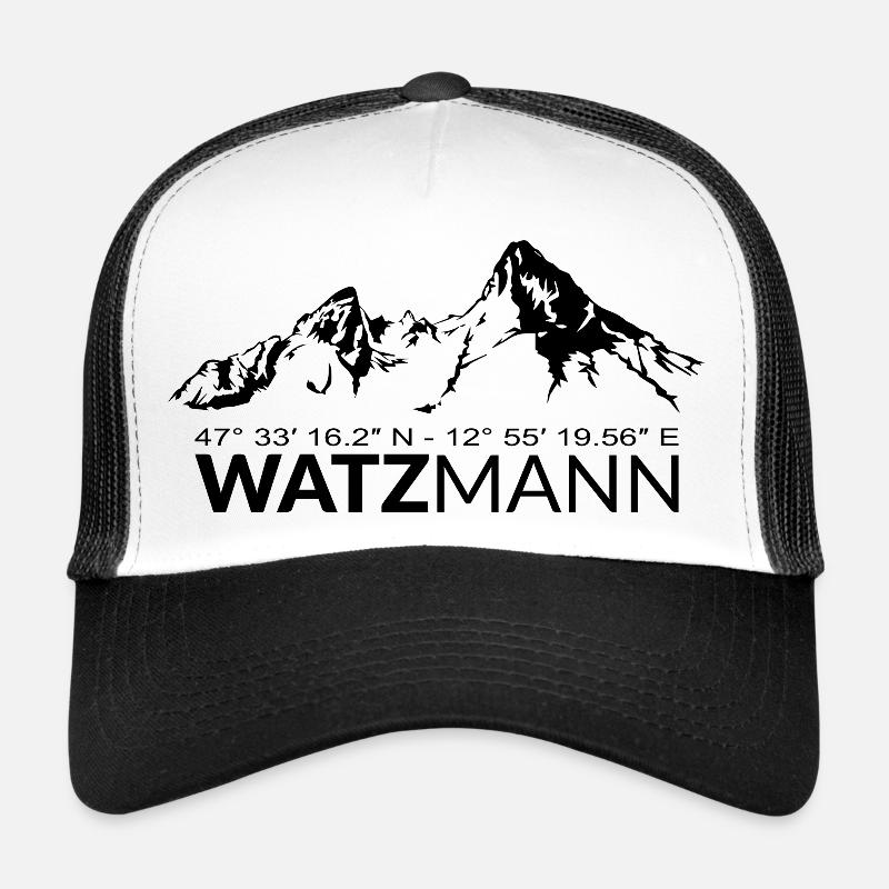 Berg Watzmann GPS coordinates Address Geocaching Trucker Cap