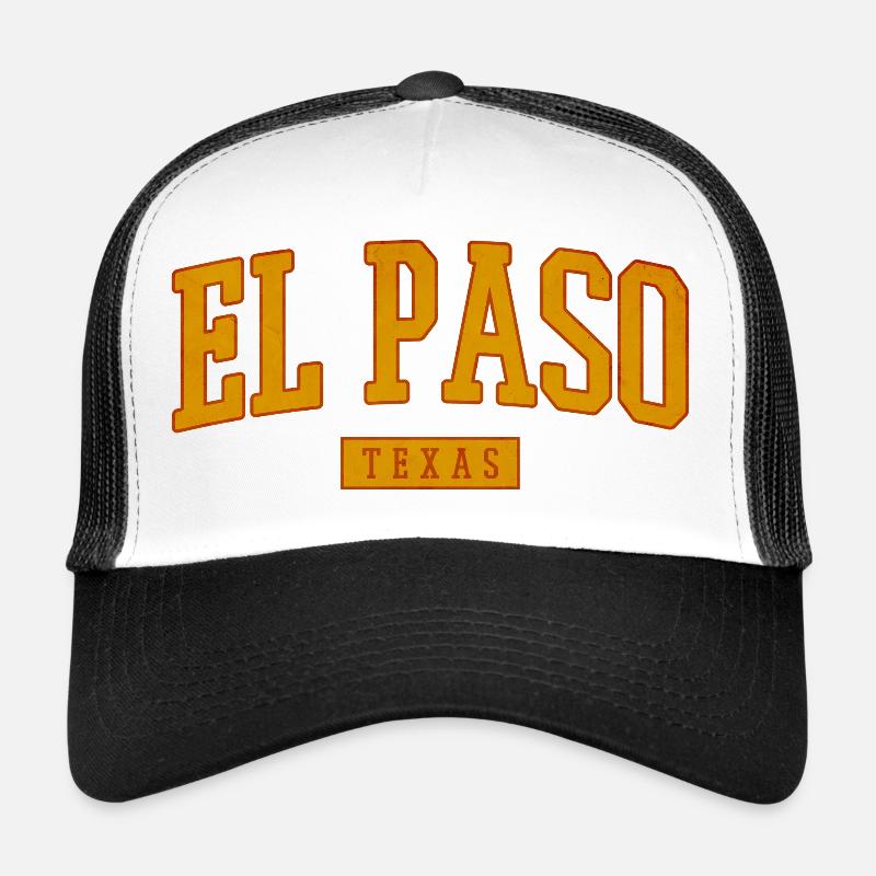El Paso, Texas, Vintage Western Casquette trucker 