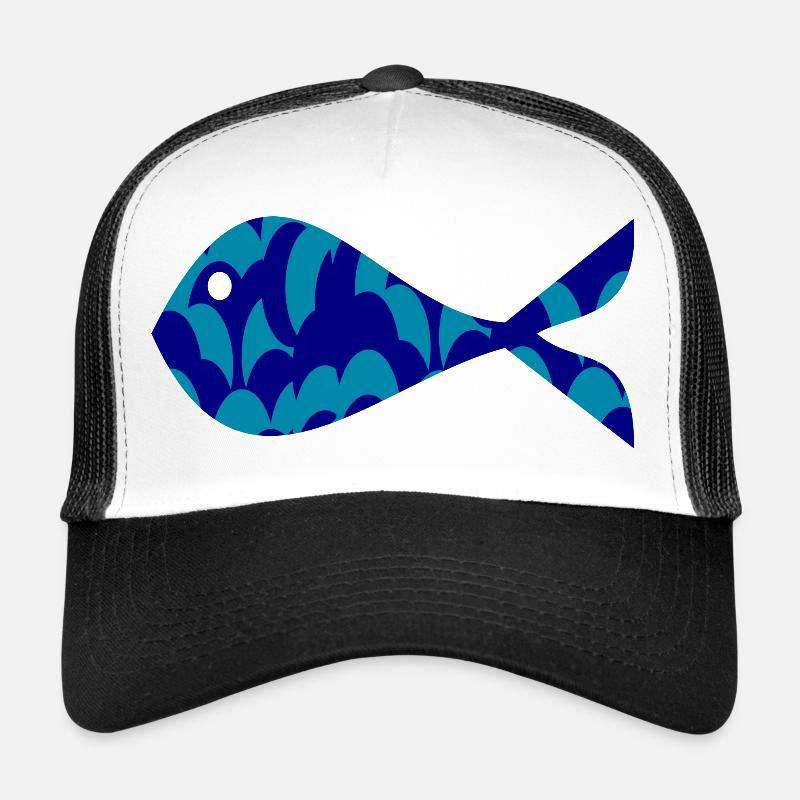 SARDINE. FISH. APRIL FOOL. EASTER. SEA Trucker Cap