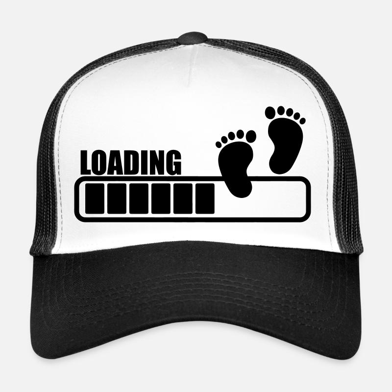 Baby charging Trucker Cap