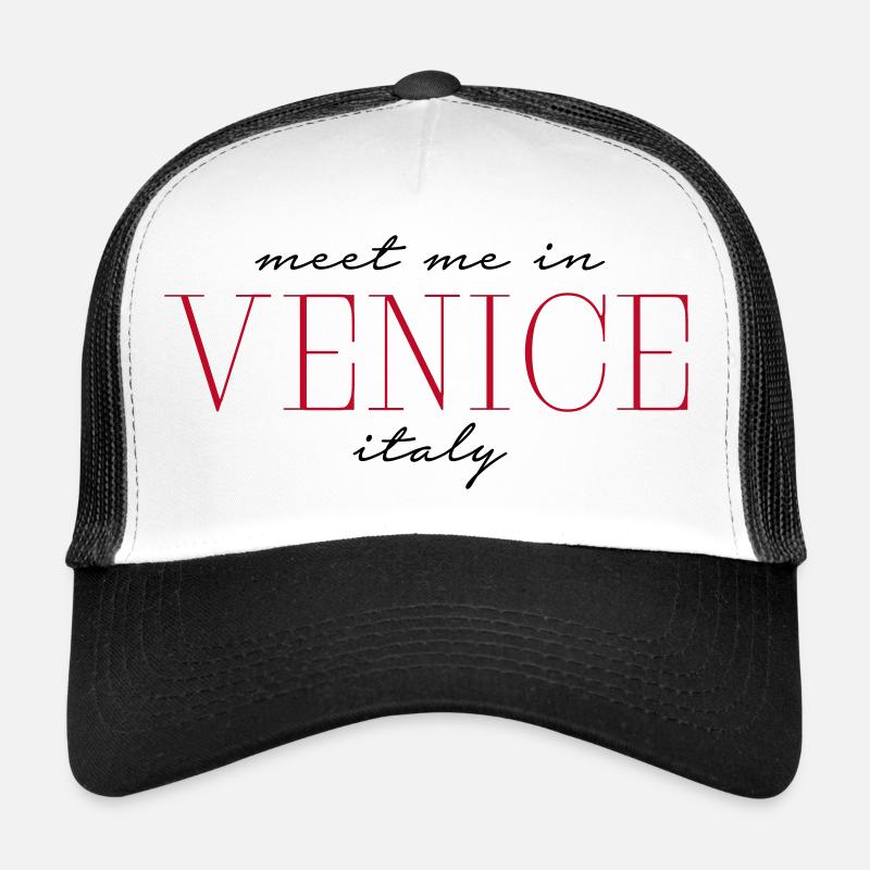 Retrouvez-moi à Venise Venedig Casquette trucker 