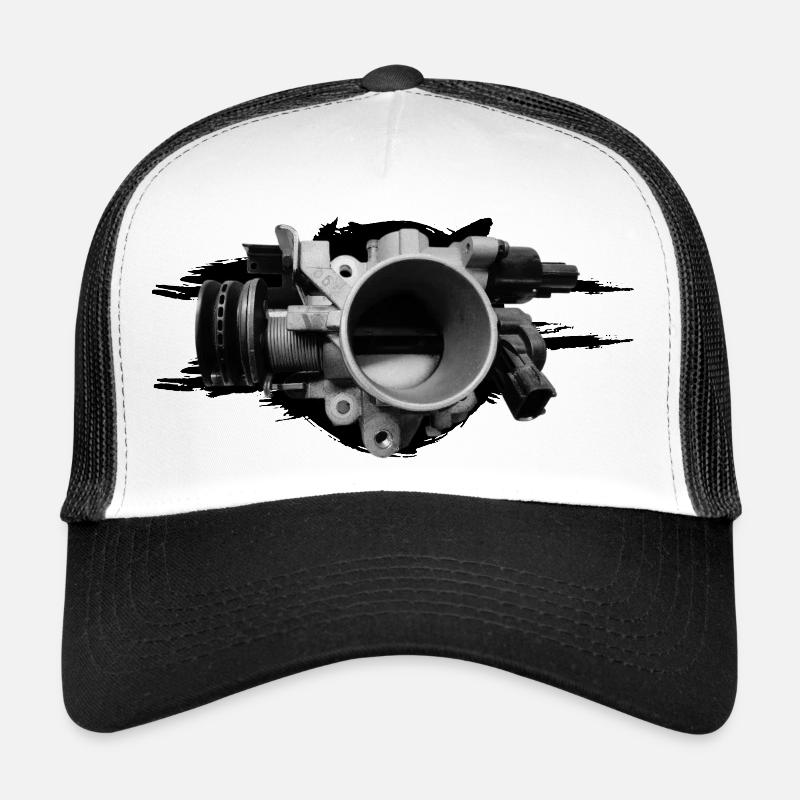 Corps d’accélérateur sombre Casquette trucker 