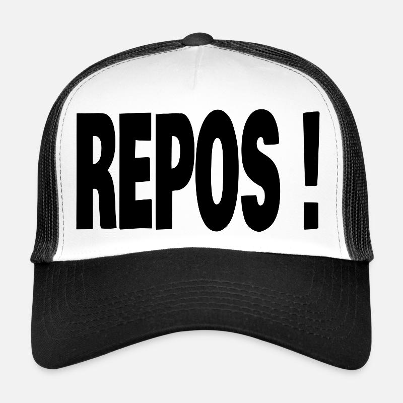 repos Casquette trucker 