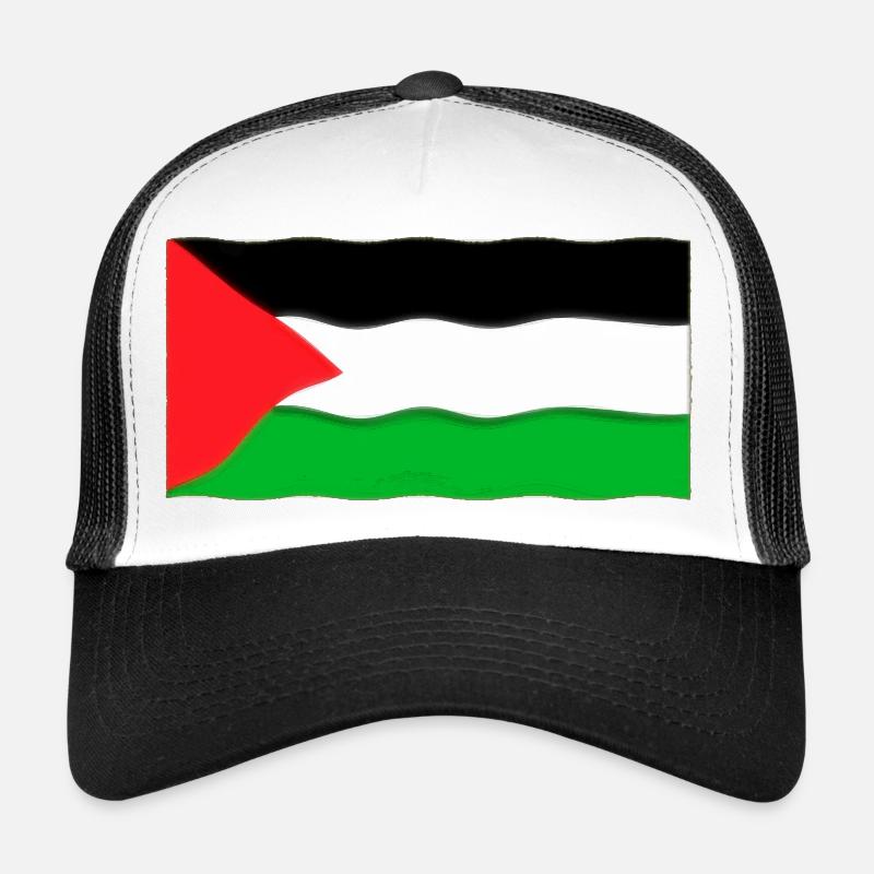 Drapeau Palestine Casquette trucker 