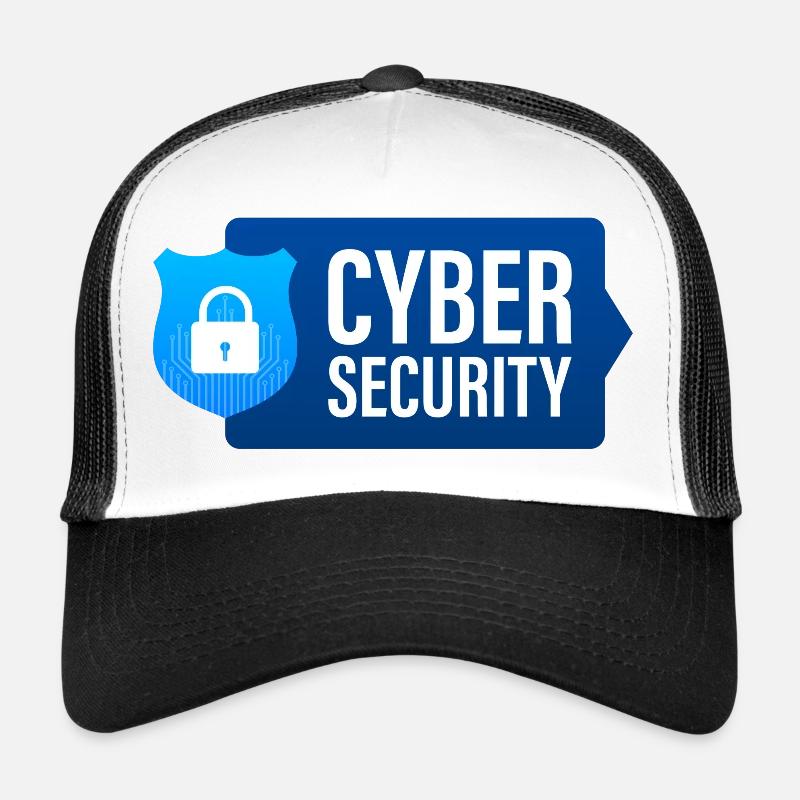Cyber Security, Computer Trucker Cap