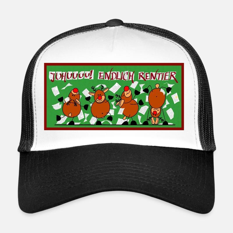 juhuuuu endlich Rentier Trucker Cap