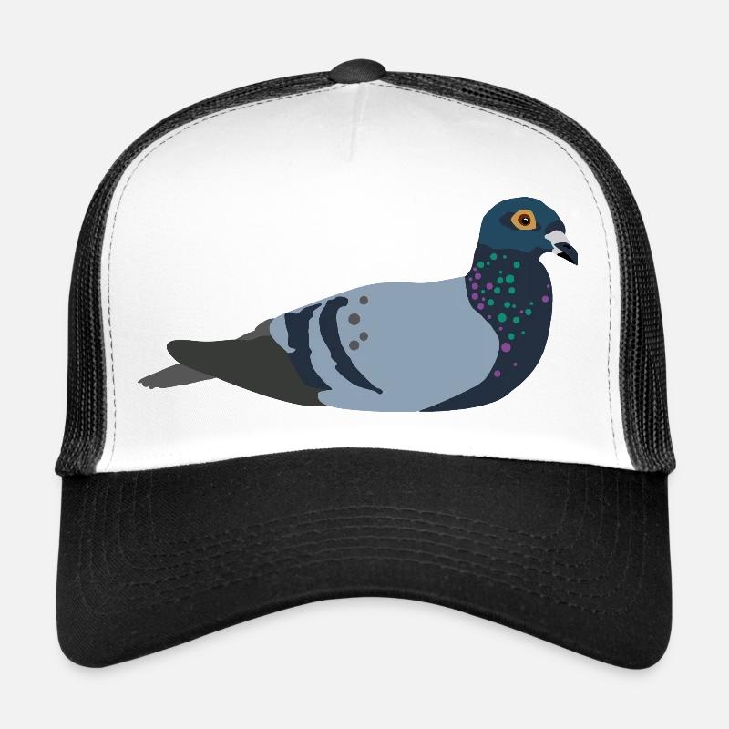 Dove - Trucker Cap - white/black