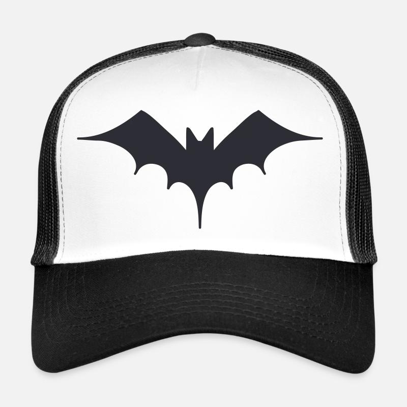 Fledermaus Halloween Kunst Trucker Cap