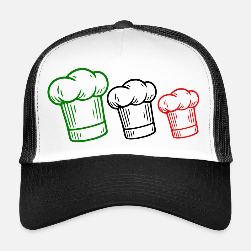 Toque drapeau italien Casquette trucker 
