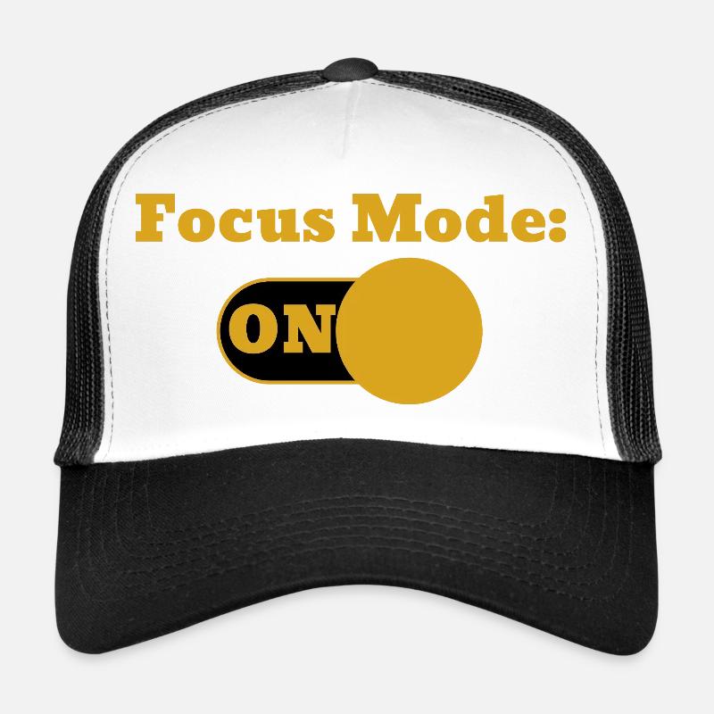Mode de mise au point sur bascule Casquette trucker 
