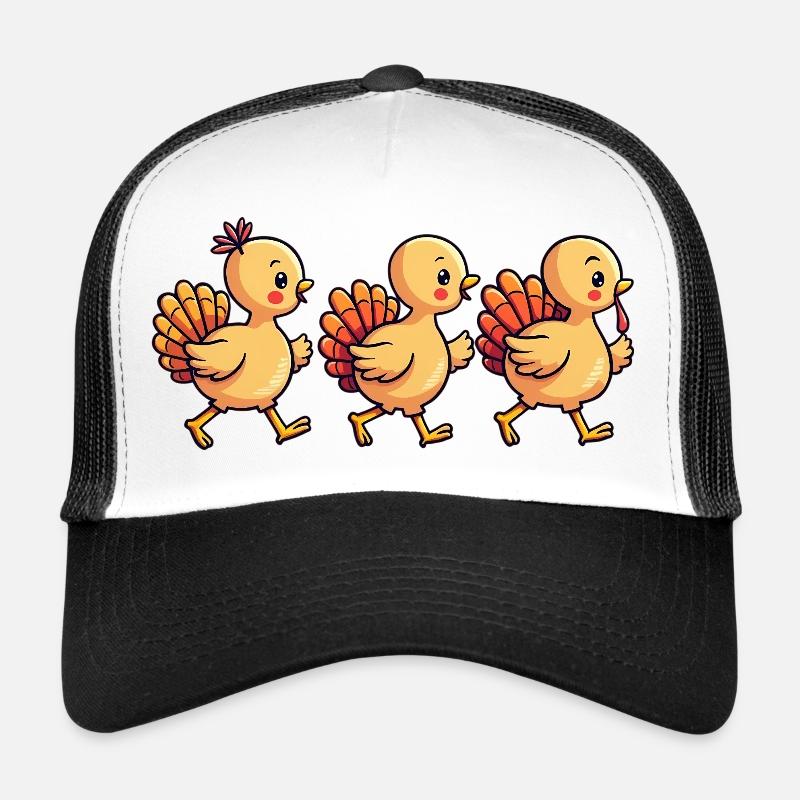 Bébé dinde de Thanksgiving Casquette trucker 