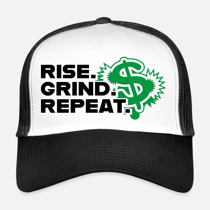 Rise Grind Repeat - Motivation Trucker Cap