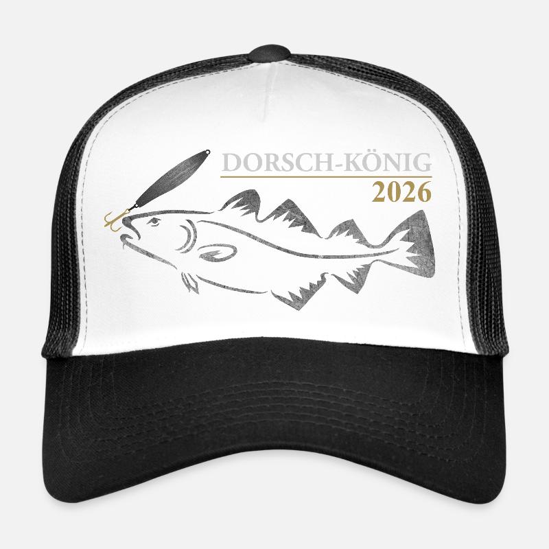 Roi de la Morue 2026 Casquette trucker 