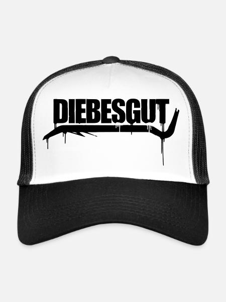 GRAFFITI - Trucker Cap - white/black - Front