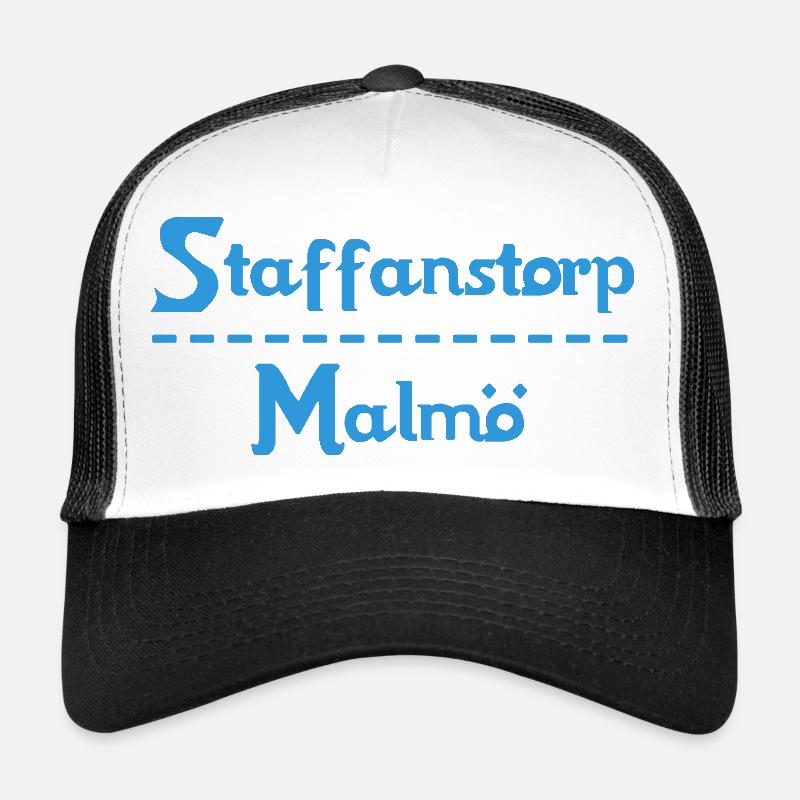 Staffanstorp – Malmö Sky Blue Design Casquette trucker 