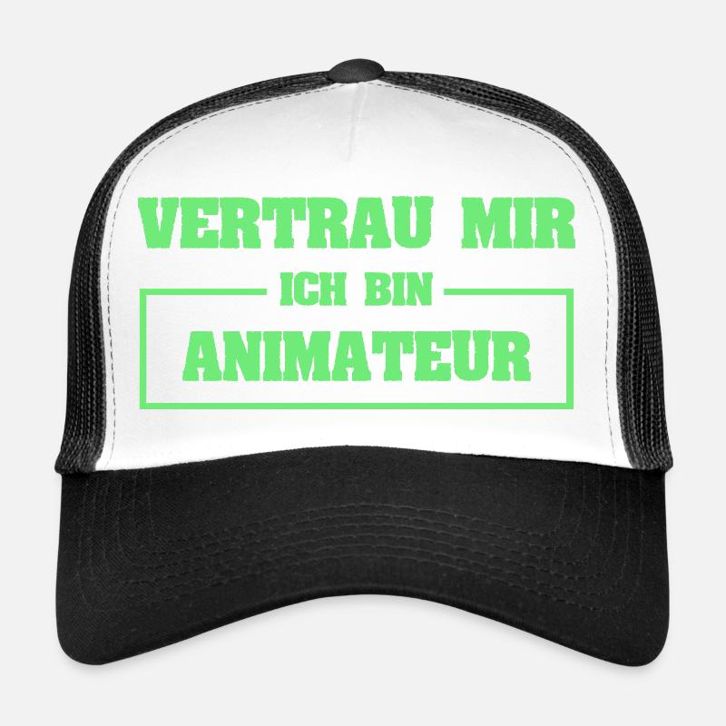 Geschenk für Animateur Trucker Cap