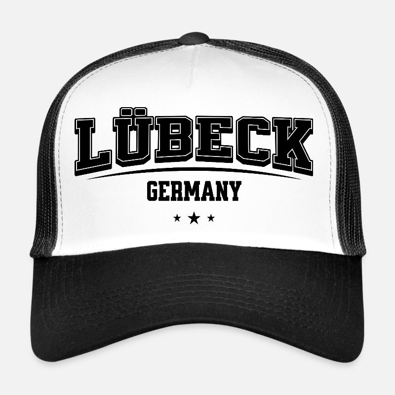 Lübeck Germany Schriftzug Trucker Cap