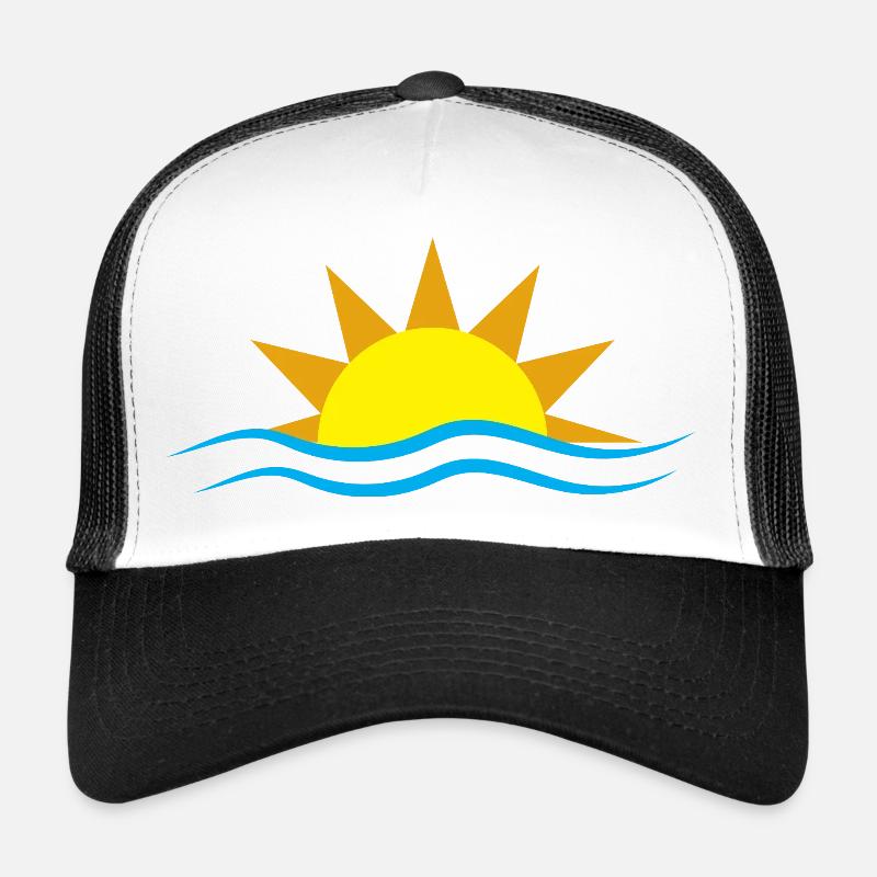 Soleil couchant Casquette trucker 
