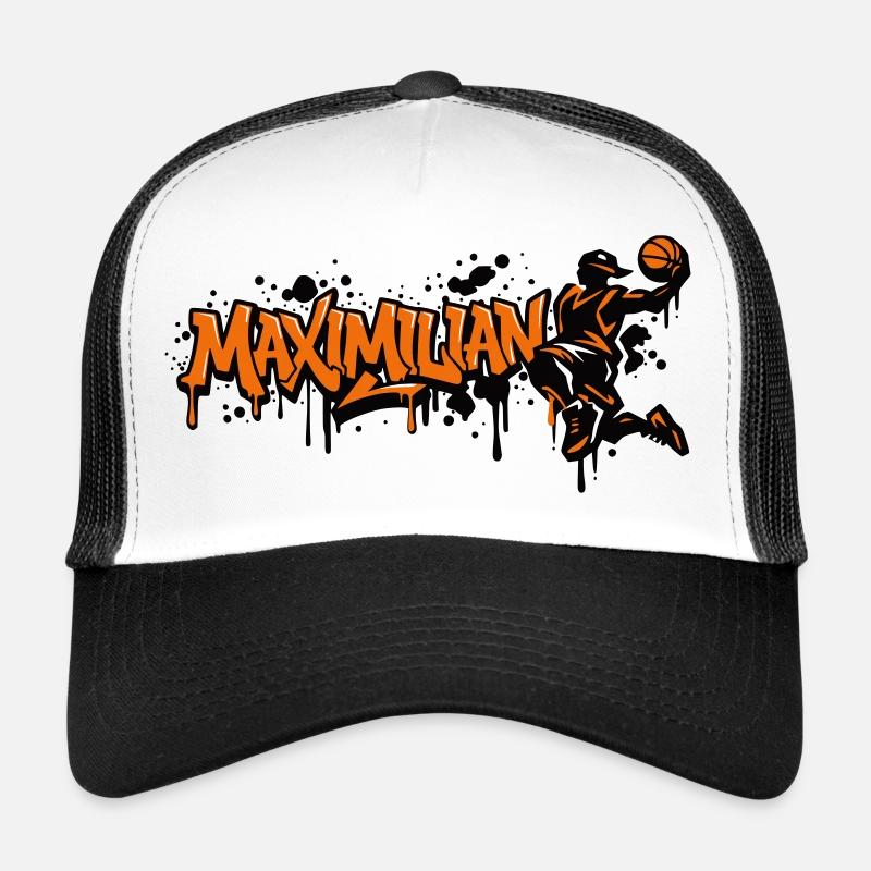 Maximilian Graffiti Dunk Casquette trucker 