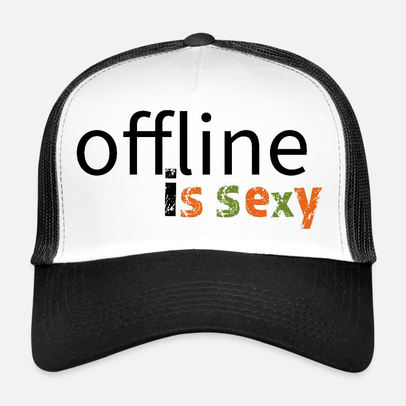 offline is sexy! Trucker Cap