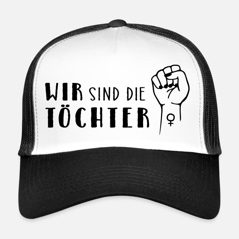 Nous sommes les filles ! Casquette trucker 