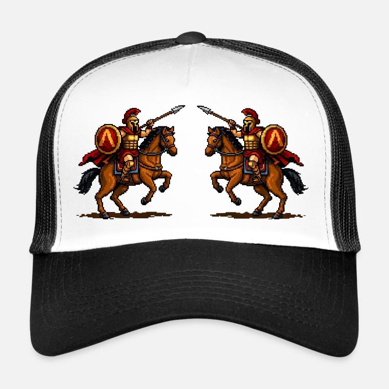 Spartan Equestrian Duel Trucker Cap