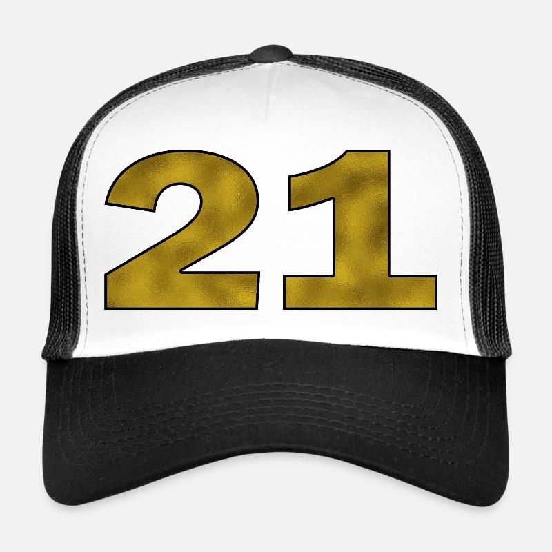 21e anniversaire d’or Casquette trucker 