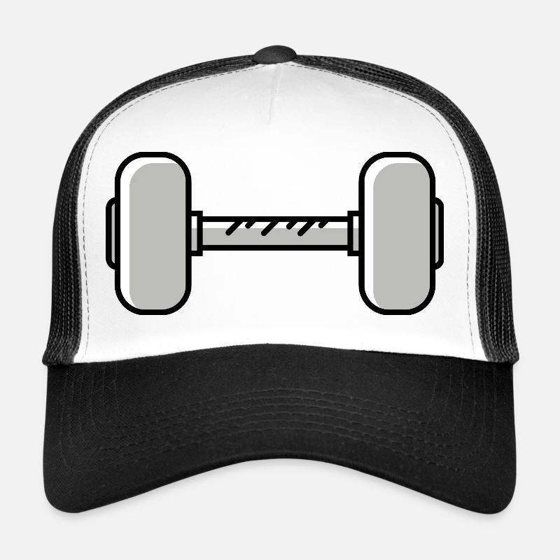 Dumbbell weights icon Trucker Cap