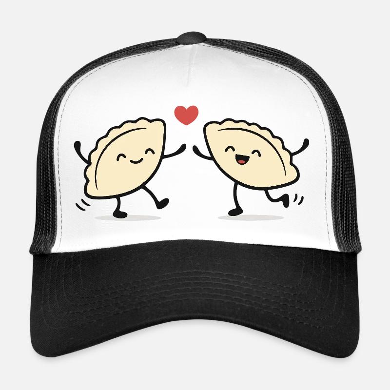 Pierogi dansant : Douces raviolettes polonaises Casquette trucker 