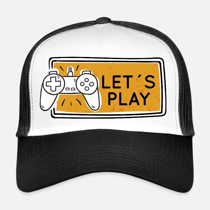 Jouons à Gaming Controller Graphic Casquette trucker