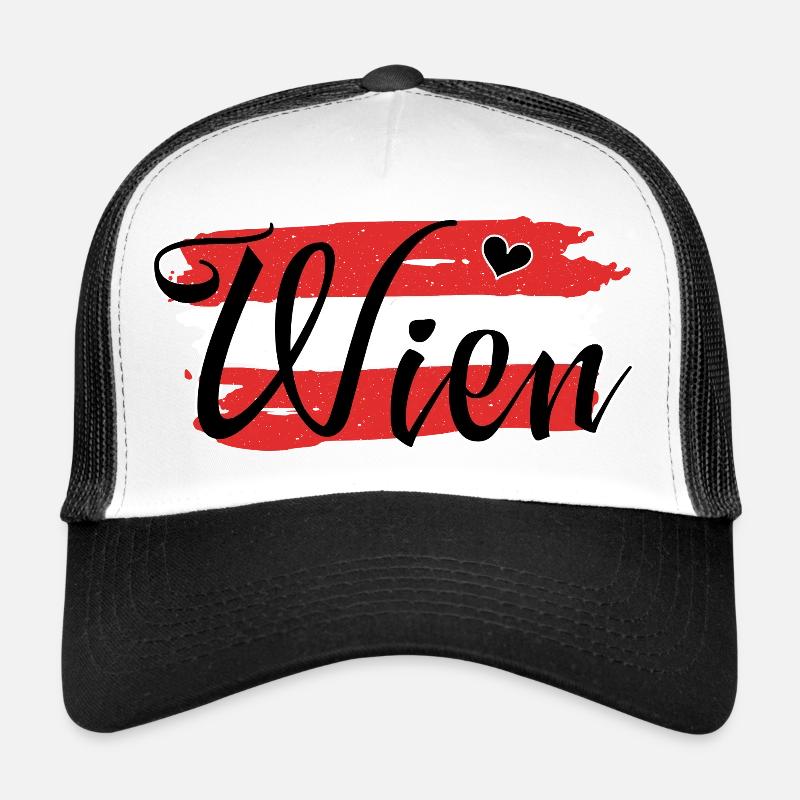Drapeau Autriche Vienne Casquette trucker 