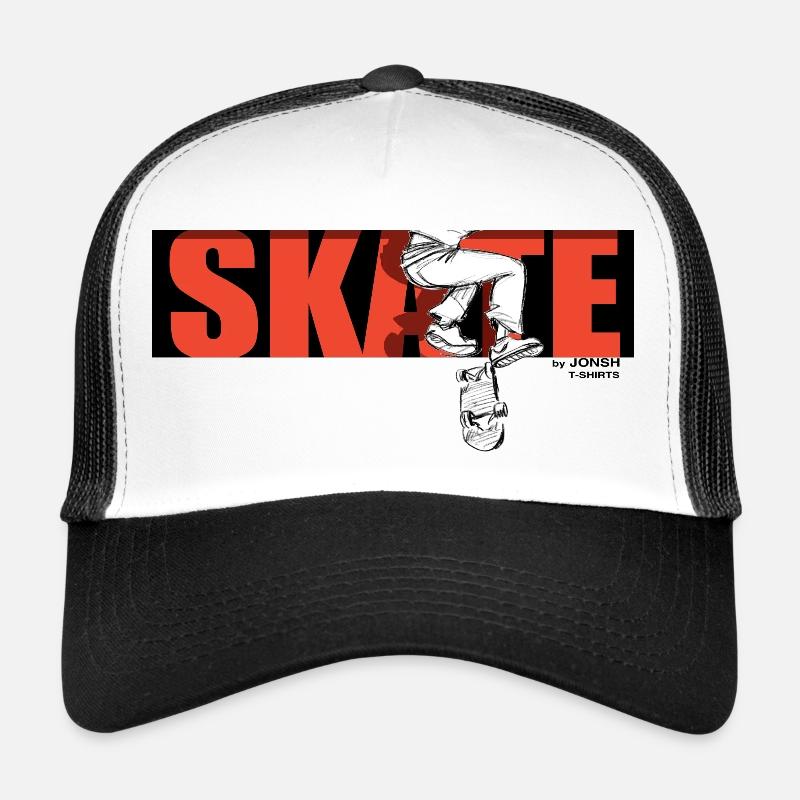 skate_by_jonsh Trucker Cap