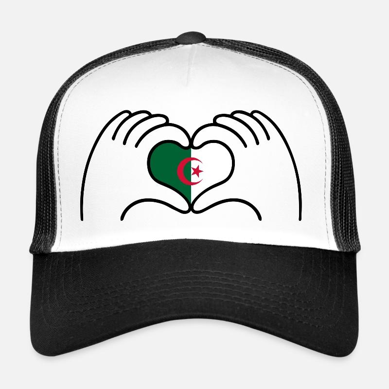 Drapeau Algérie Casquette trucker 