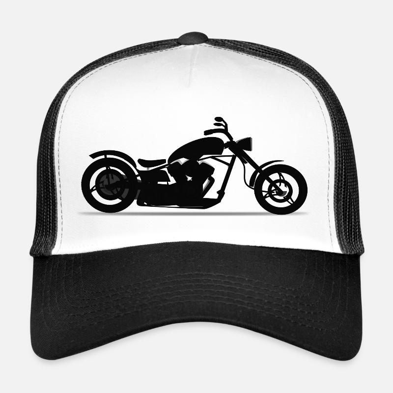 Motorcycle chopper Trucker Cap