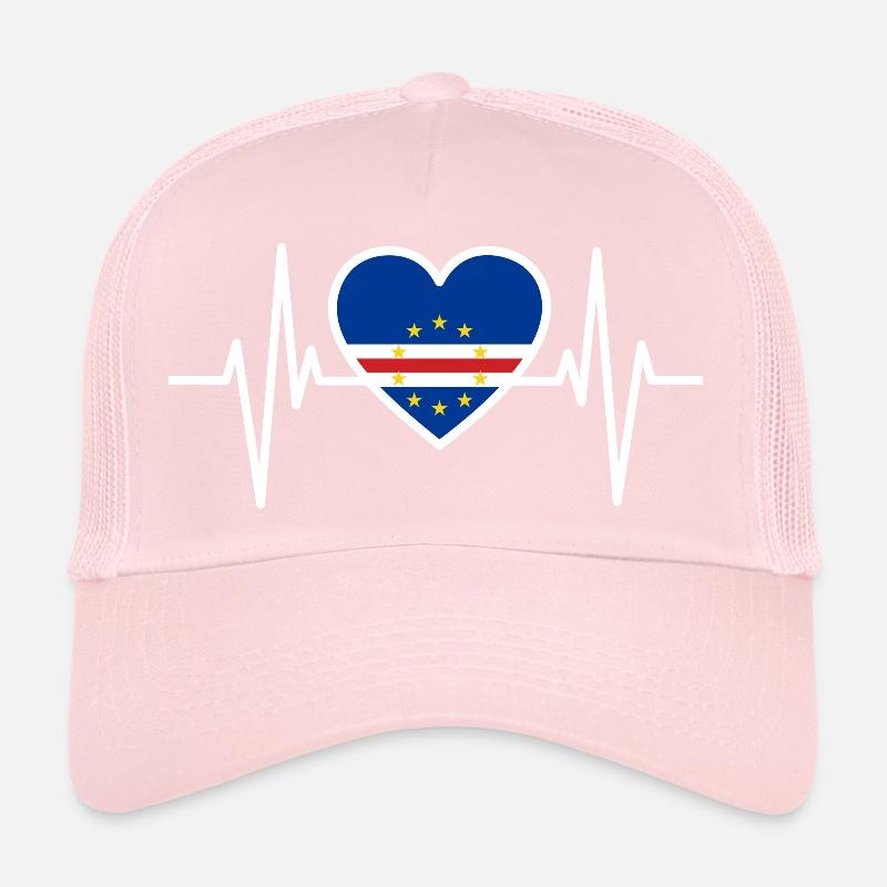 Cap-Vert Cape Verde Cabo Verde Cadeau De Drapeau Casquette trucker 