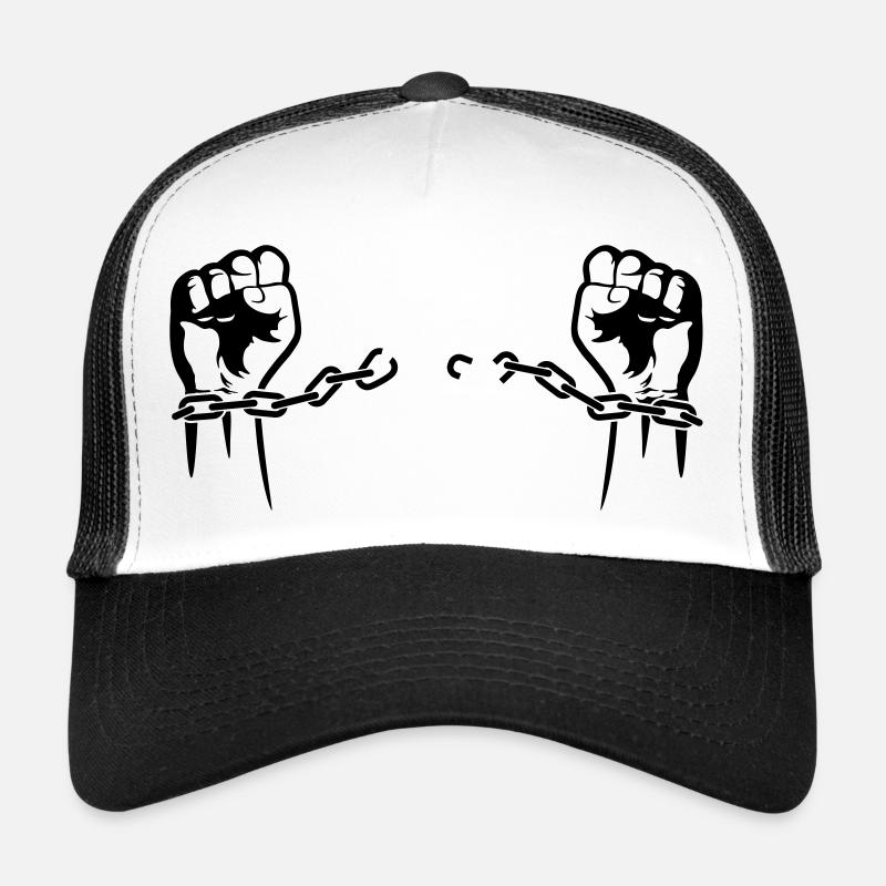 Un prisonnier est libéré de ses chaînes Casquette trucker 