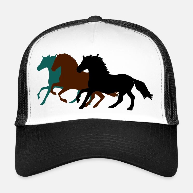 drei_pferde_pferd Trucker Cap