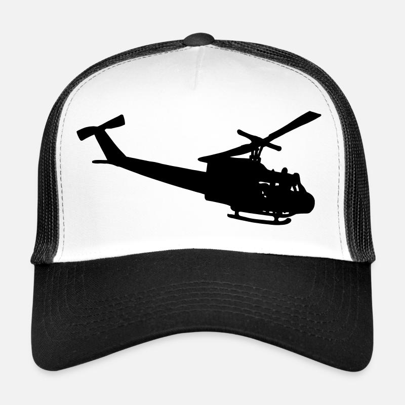 Bell UH-10 silhouette Trucker Cap