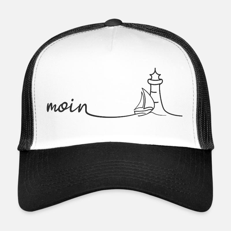 Moin Segelboot Leuchtturm Trucker Cap