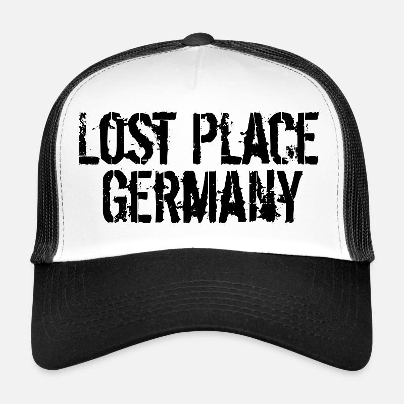 Lost Place Germany - Trucker Cap - white/black